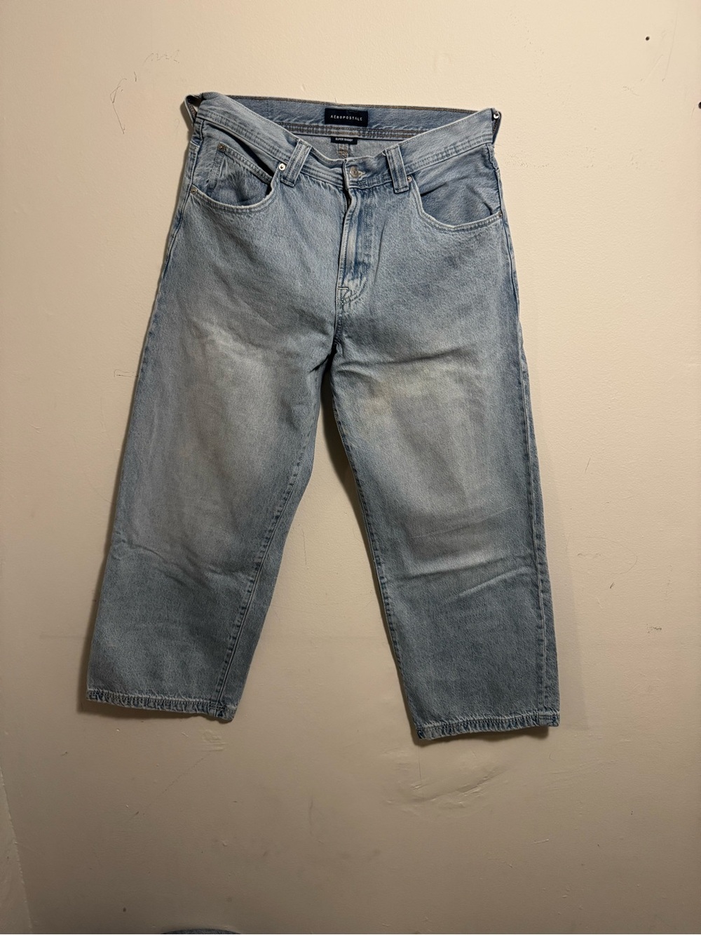 Aeropostale Light Blue Super Baggy Men’s Jeans